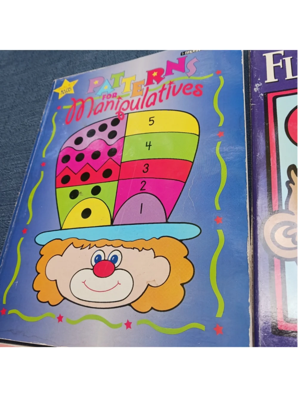 Homeschool Teacher's Aide Felt Board Finger Play Set Of 4 Books Early Education
